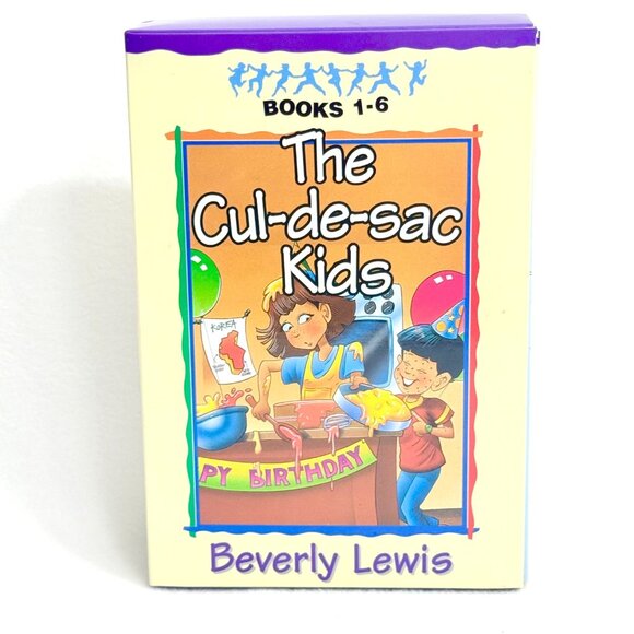 The Cul-De-Sac Kids Books 1-6 Box Set By Beverly Lewis - Like New - Picture 2 of 6